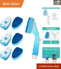 Versatile Non-Scratch Dish Cleaning Tool – Dishwand Refill with 6 Sponge Heads