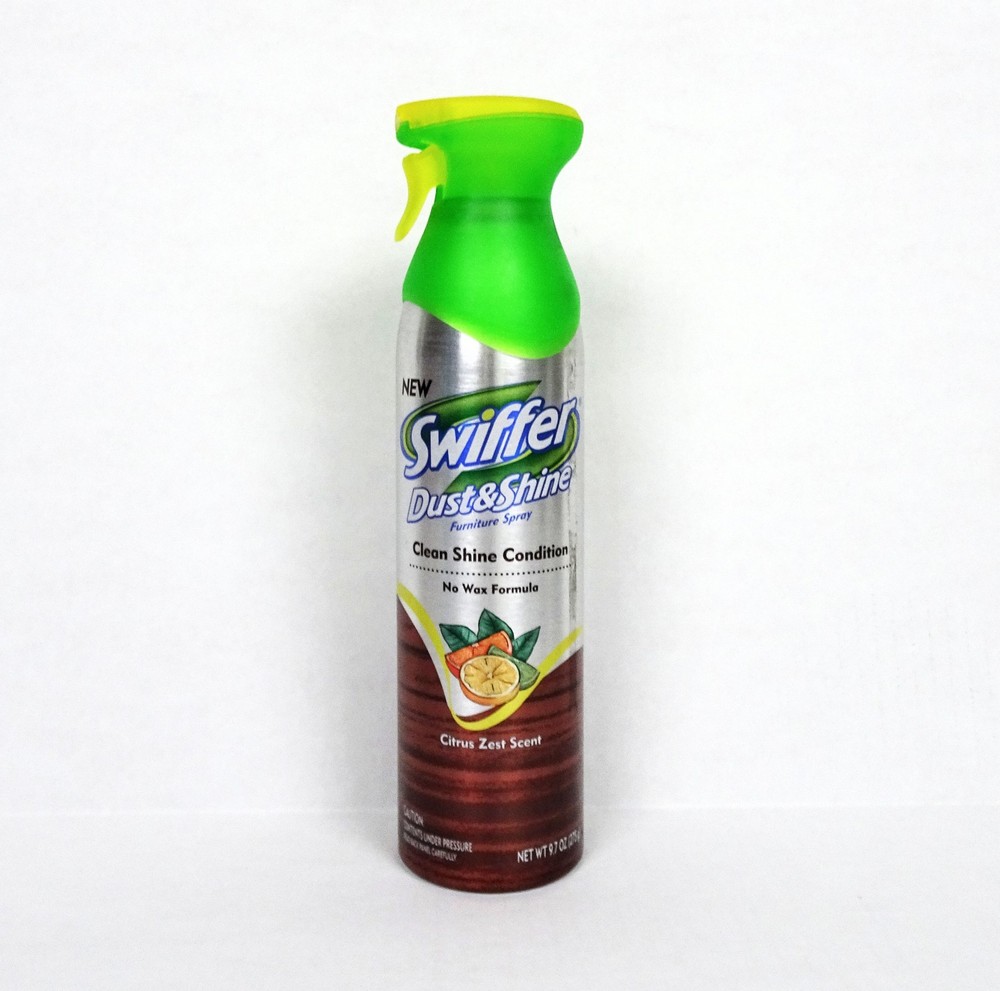 Swiffer Dust Shine Furniture Wood Spray 9.7 oz Marble Granite Leather Cleaning