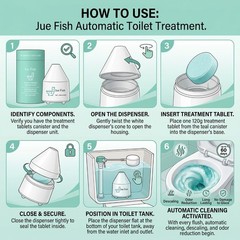 Krazy Klean Pro Toilet Bowl Cleaner Automatic In Tank Toilet Cleaner USA