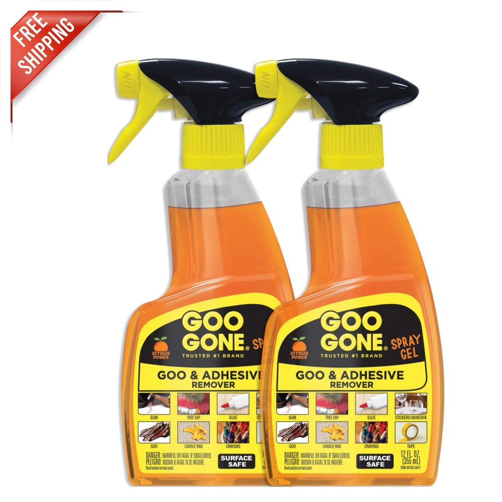 Safe & Effective Adhesive Remover Spray Gel – 12 Oz, Perfect for Carpet & Glass