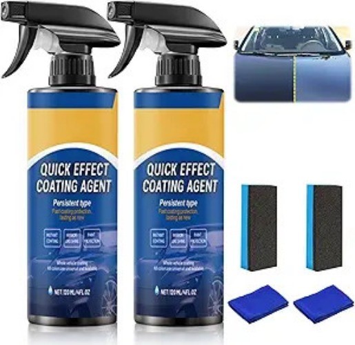 2Pcs Advanced Car Quick-Acting Coating Agent Spray, Car Coating Spray, 2025 New
