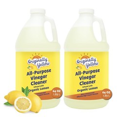 Originally Yellow Lemon White Vinegar For Cleaning Purpose 1 Gallon | USA Mad…