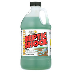 Instant Power Septic Shock, 67.6 fl oz (2 Liter), Super Charged for Clogged Sept