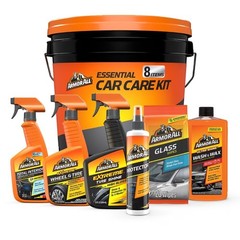 8-Piece Car Cleaning Kit with Essential Tools and Accessories
