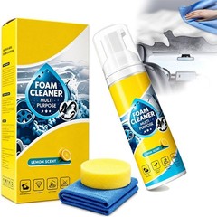 150ml 4-in-1 Multi-Enzyme Foam Cleaner,All-Purpose Spray 5oz with Sponge & Towel