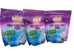 KABOOM Fresh Scent Toilet Bowl Pods 3 Bags 30 Count Total Free Shipping