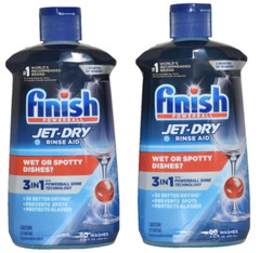 Finish Jet-Dry Rinse Aid, 8.45 Fl. Oz. (Pack of 2)