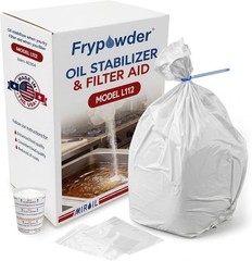 MirOil L103 Fry Powder Oil Stabilizer – 3 Gallon – Filter Aid for Cleaner
