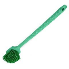 40501EC09 Plastic Large Scrub Brush, Kitchen Brush, Utility Brush With Long H…