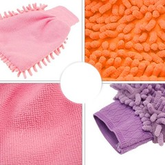 Easy Microfiber Car Kitchen Household Wash Washing Cleaning Glove Mit New