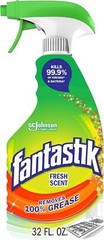 Fantastik All Purpose Cleaner, 32 Fl Oz, Kitchen Grease Removal, Fresh Scent