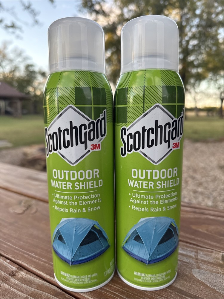 2 Pack Scotchgard Outdoor Water Shield, Water Repellent Spray for Outdoor 13 oz