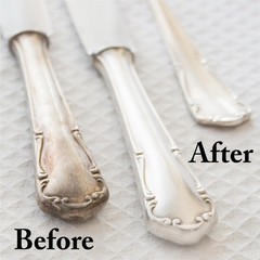 Silver Cleaner Dip 1 Gal – Professional Tarnish Remover for Silverware & Small