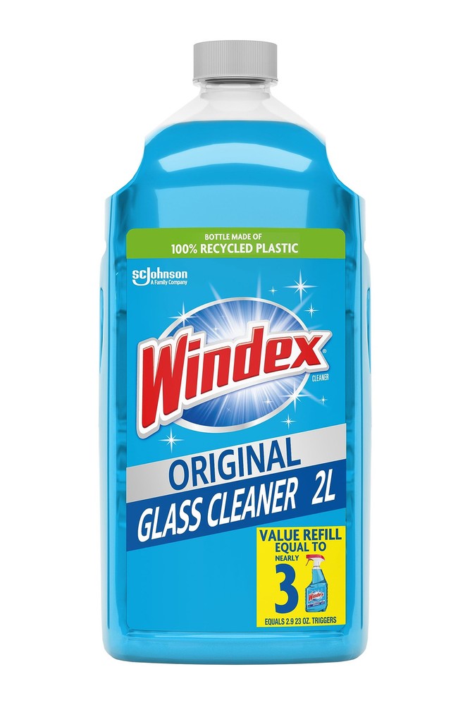 Windex Original Blue Glass Cleaner 67.6 Fl Oz Streak Free Shine 100 Recycled …