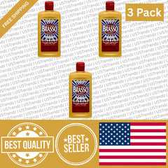Brasso Multi-Purpose Metal Polish 8 Oz. (3-Pack)