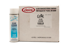 Gleme Claire Aerosol Glass Cleaner – 12 Pack – 20 OZ Cans