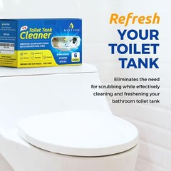 Toilet Tank Cleaner – 6-Uses. Removes Rust Minerial Deposits Hard Water Stain…