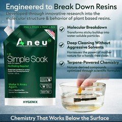 Simple Soak 32oz – Soak & Rinse Formula | Easily Dissolves Tough Resins & Gri…