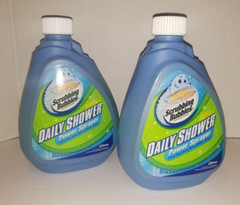 New LOT OF 2 Scrubbing Bubbles Daily Shower Bath Power Sprayer REFILL 30 FL OZ