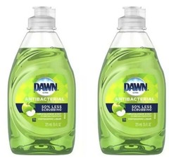 Dawn Ultra (7.5 Fl. Oz.) Bottle APPLE BLOSSOM Scent Dishwashing Liquid. 2 PACKS