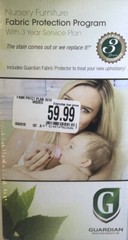 Guardian Fabric Nursery Furniture Upholstery Care Kit Protection-NEW-SHIP24HRS