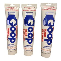Goop Multi-Purpose Hand Cleaner 10.5 oz Lot of 3 Non-Toxic Biodegradable