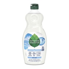 Seventh Generation Free Clear Liquid Dish Soap 19 Fl Oz Plant Based Formula
