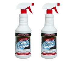 Rutland Fireplace Glass And Hearth Cleaner 2pack