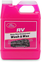Gel GLOSS RV Wash & Wax – Clean, Seak-Free Finish, Reduced Water Spotting, Ph Ne