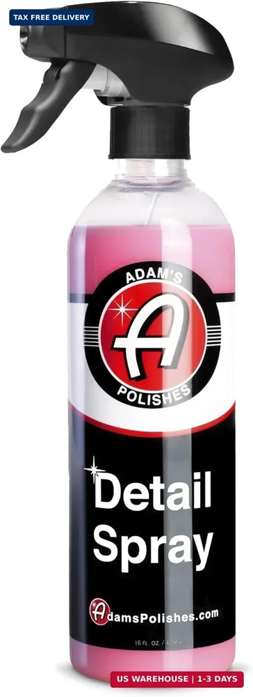 Adam’s Detail Spray (16 fl. oz) – Quick Waterless Car Detailer | Polisher Clay B