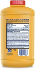 Lucky Super Soft 11366-12 8 oz Medicated Cornstarch Body Powder – Pack of 4