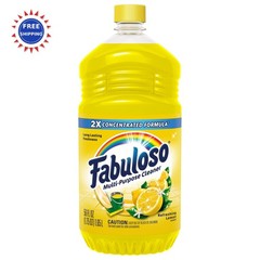 Cleaner Multi Purpose 56 Fl Oz Fabuloso Concentrated Formula Lemon