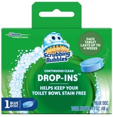 Scrubbing Bubbles Vanish Toilet Cleaning Drop-Ins Tablet – 1.7 Oz – Pack of 12