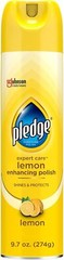 Pledge Enhancing Polish, Furniture & Wood Spray, Lemon Scent, 9.7oz