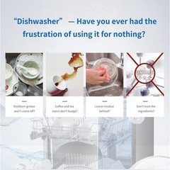 Dishwasher Cleaner Tablets – 24 Tabs (2×12 Pack), 1-Year Supply Heavy Duty Deodo