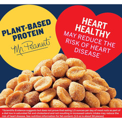Planters Honey Roasted Peanuts (12 Ct Pack, 6 Oz Bags)
