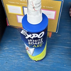 Expo White Board Cleaner Liquid 8 fl oz for Whiteboard Single Pack 1