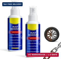 2Pcs Rust Remover Spray for Metal, 2026 Upgrade Anti-Rust Spray, Multi-Functiona