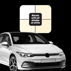 Color Fast White Car Wax Polish Scratch Remover Color Enhancer, 5 Color: White