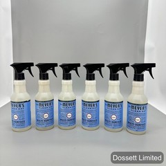 Mrs Meyers Clean Day Bluebell Multi-Surface Cleaner 16oz Spray Plant Based Lot 6