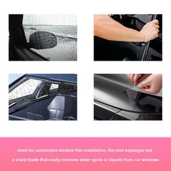 5 in 1 TPU Squeegee Kit, Anti-Scratch TPU Car Vinyl Wrap Tools with Different…