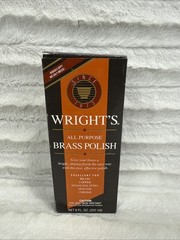 Wright’s All Purpose Brass Polish 8oz Barely Used ? 3/4 Full