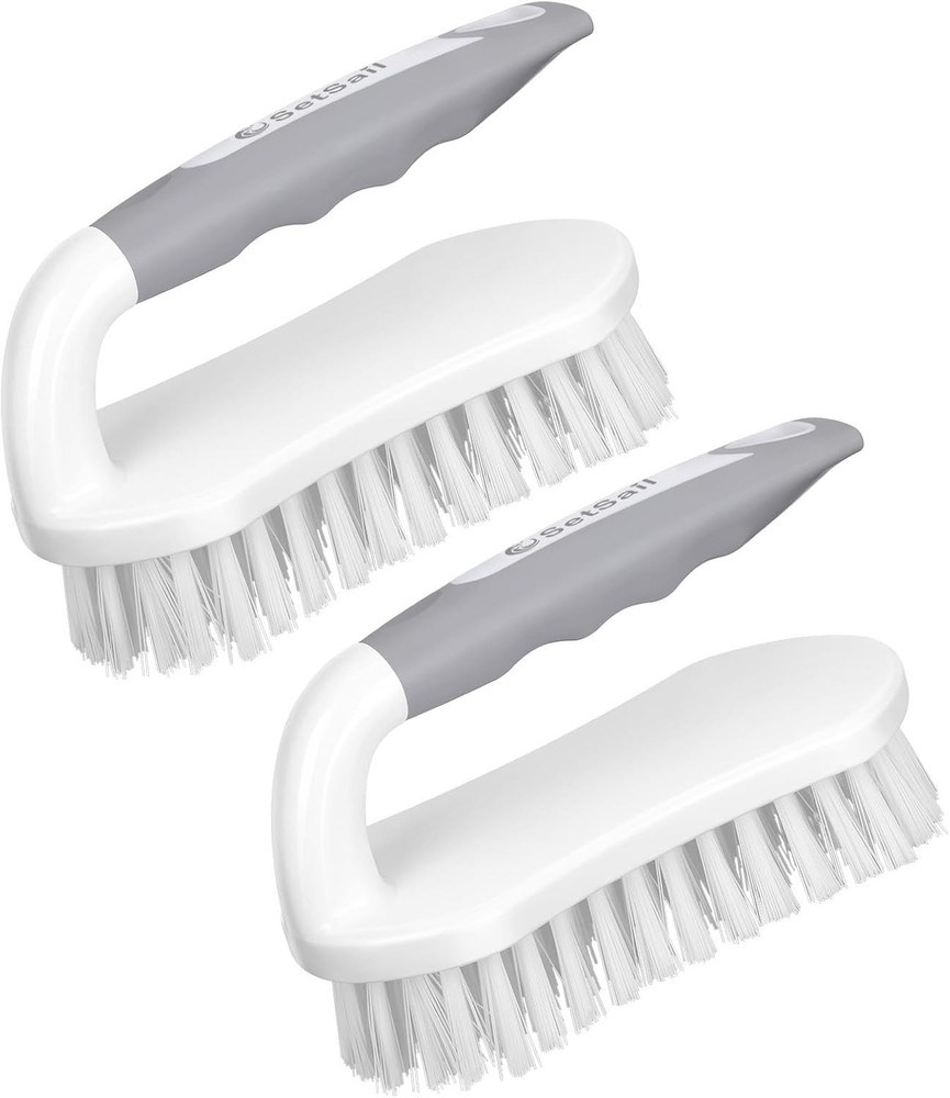 SetSail Scrub Brush, Heavy-Duty Scrub Brushes for Cleaning with Stiff Bristles C