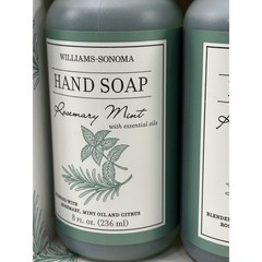 Williams-Sonoma Kitchen Essentials Kit Rosemary Mint Soap & Spray Set 3pc 8oz