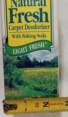 NOS Arm & Hammer Natural Fresh Carpet Deodorizer “Light Fresh” 21OZ Box