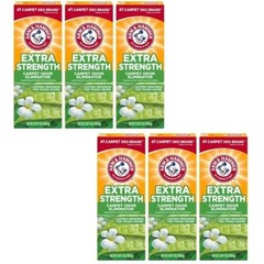 6 Arm & Hammer Extra Strength Carpet Odor Eliminator & Lasting Fragrance 30 oz