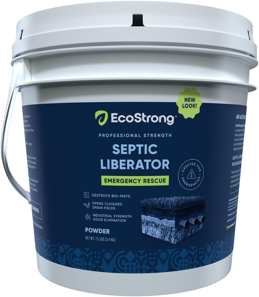 Septic Tank Shock Treatment | Bio Enzyme Septic Safe |Clears Leach & Drain Field