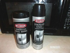 SET OF 2 NEW ” WEIMAN STAINLESS STEEL & POLISH 17 OZ. & CLOTH 30 COUNT “
