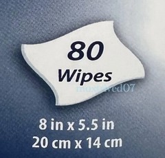6 Multi Purpose Surface Cleaning Wipes Clean & Deodorize Bleach Free 480 Wipes