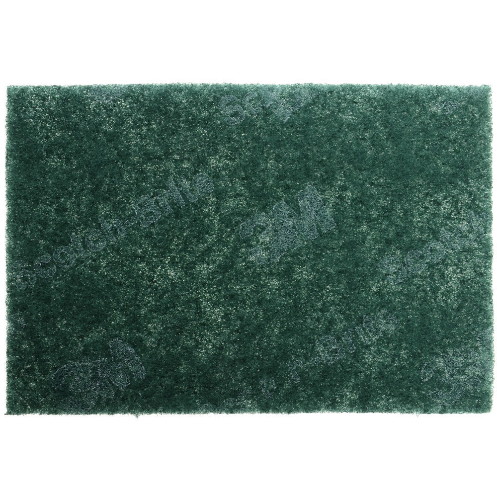3M Scotch-Brite?Green Synthetic Medium-Duty Scouring Pad – 5″L x 3 1/2″W